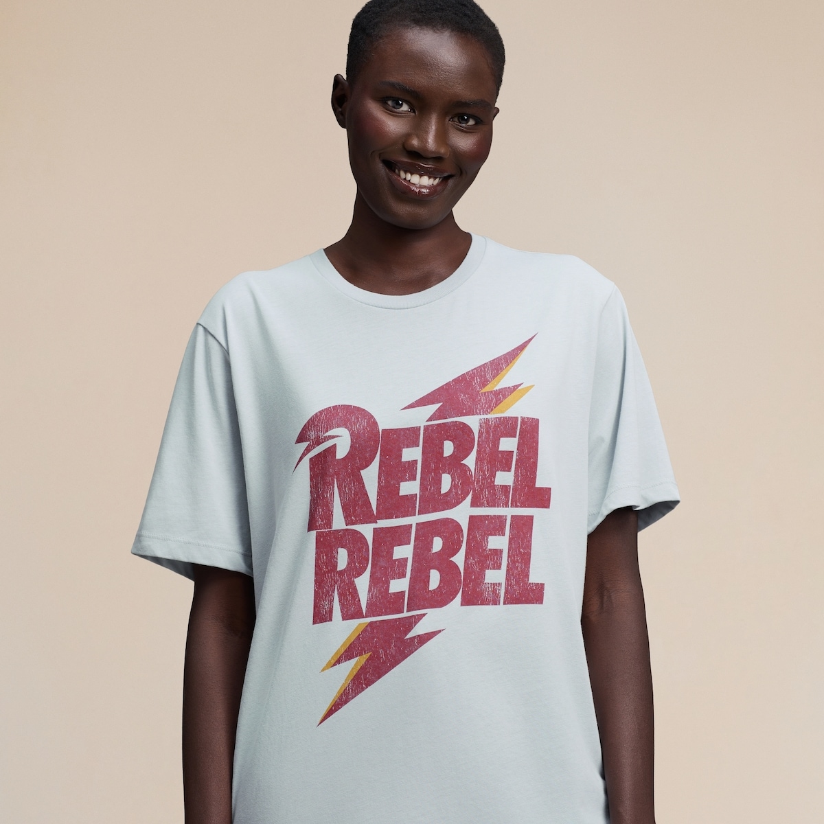 David Bowie Relaxed Graphic T-Shirt