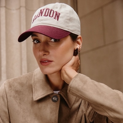 Casquette de baseball London - Crème