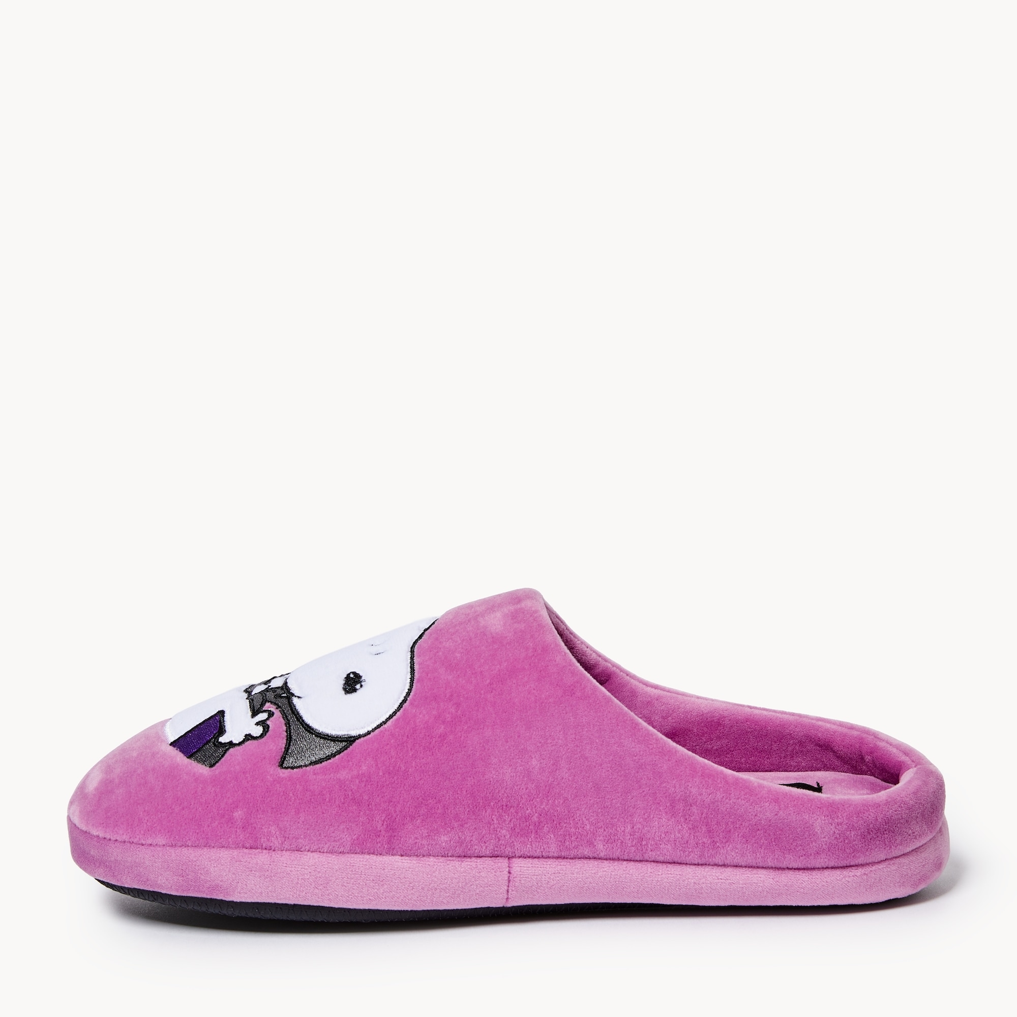 Peanuts Snoopy Slippers in Mauve from Joe Fresh