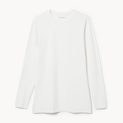 Long Sleeve Thermal Top - Cream