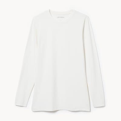 Long Sleeve Thermal Top - Cream