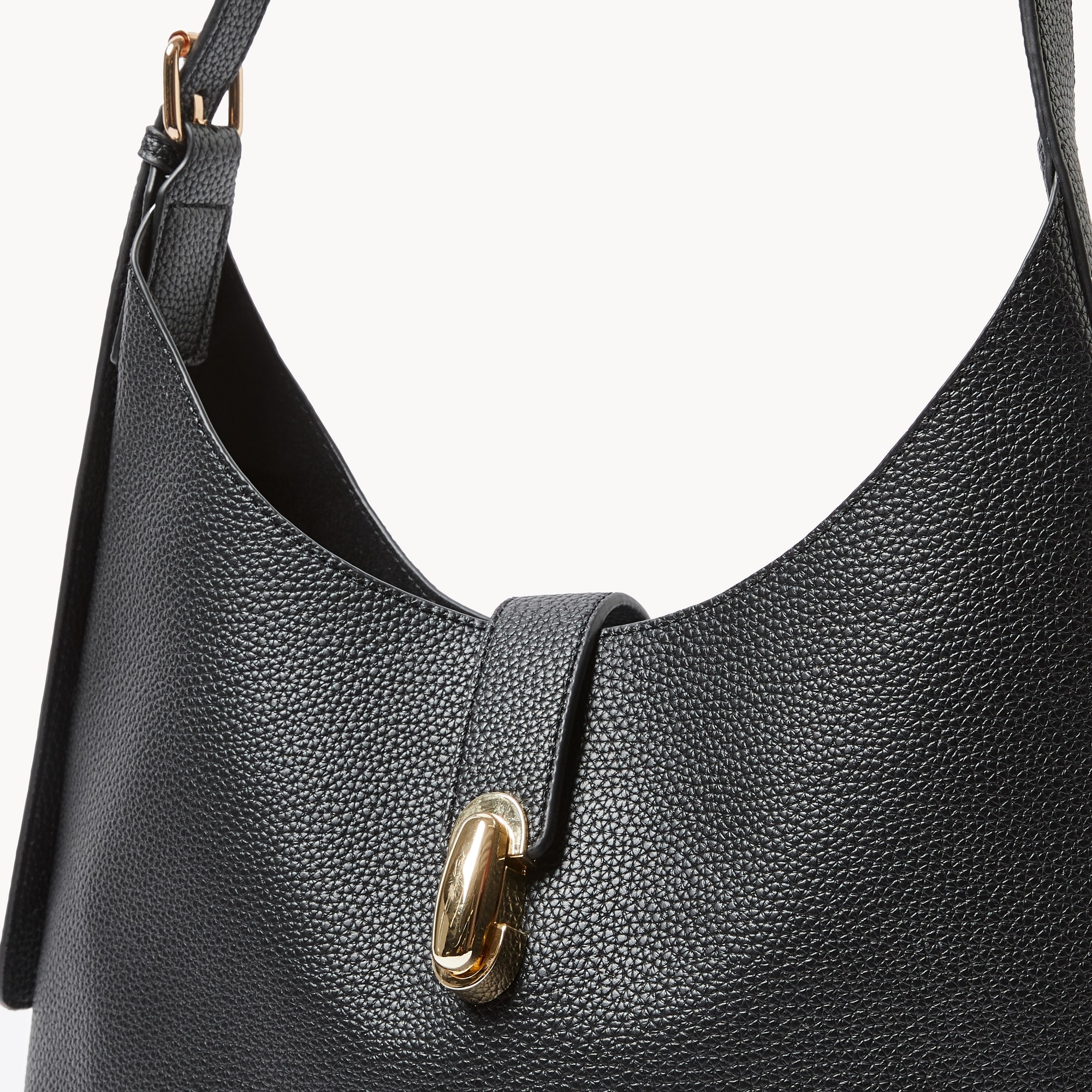 Large Shoulder Bag in Black from Joe Fresh Large Shoulder Bag in Black from Joe Fresh