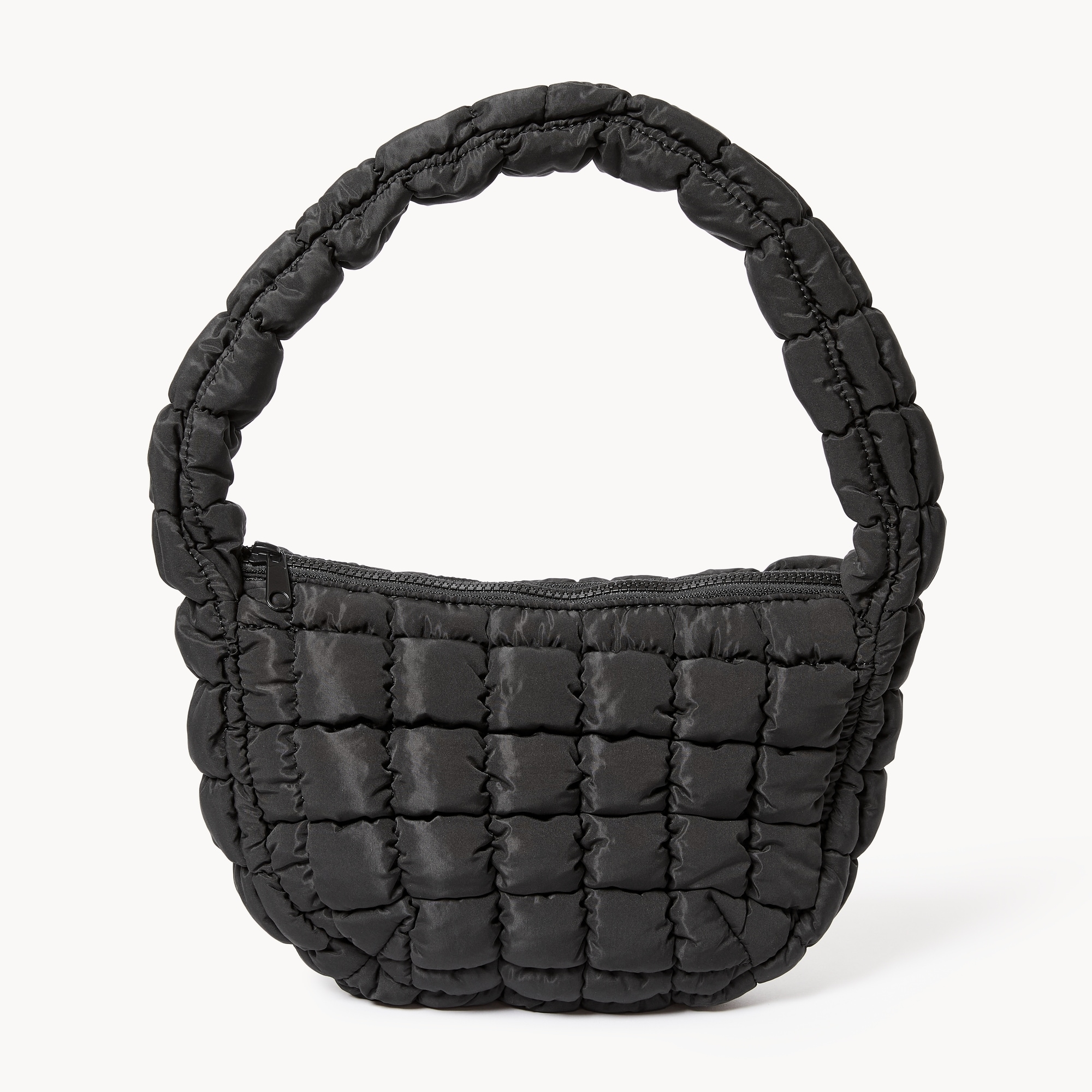 Quilted Puffer Shoulder Bag