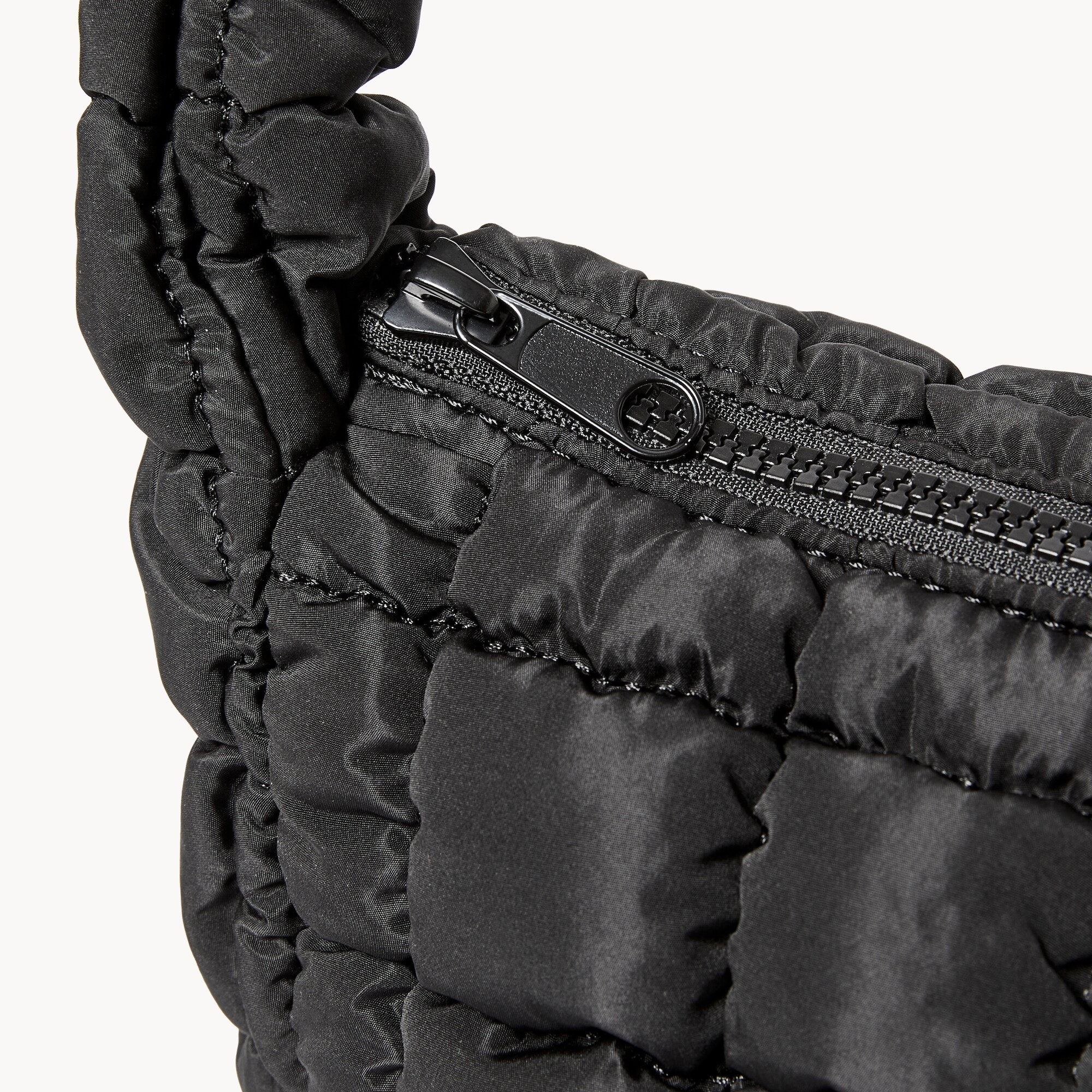 Quilted Puffer Shoulder Bag
