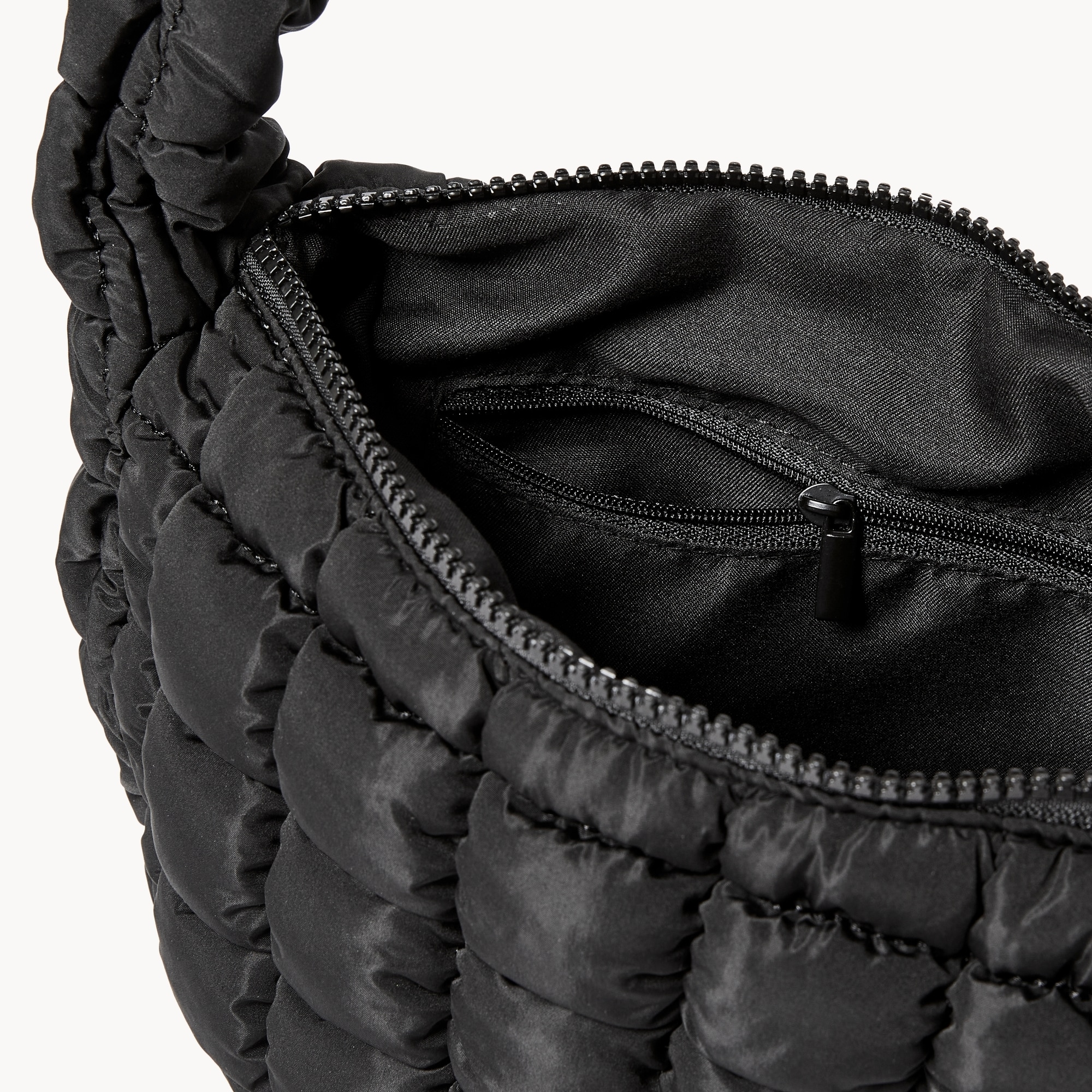 Quilted Puffer Shoulder Bag