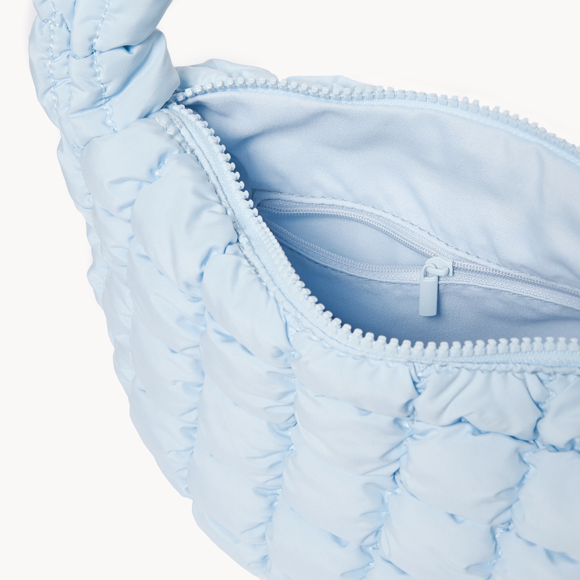 Quilted Puffer Shoulder Bag
