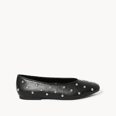 Ballerines cloutées - Noir
