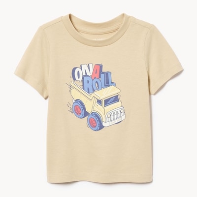 Baby Graphic T-Shirt - Sand