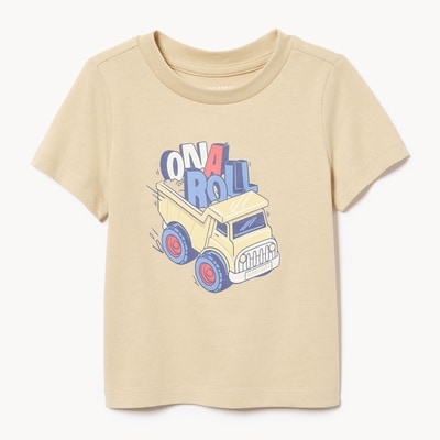 Baby Graphic T-Shirt - Sand