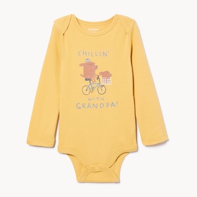 Cache-couche imprimé pour bébés garçons - Jaune