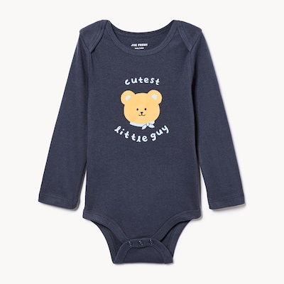 Baby Boys' Graphic Bodysuit - Dark Navy