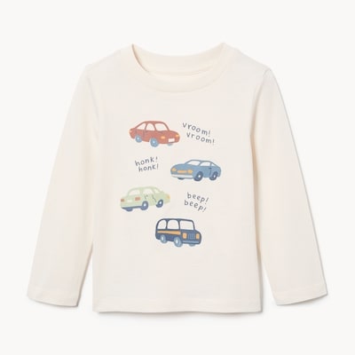 Joe Fresh Haut imprimé à manches longues pour bébés 1 ea, 8,00 $/1ch