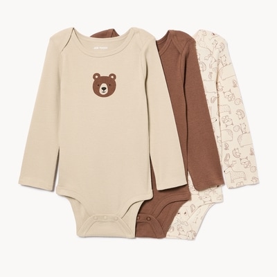 Joe Fresh Ensemble de 3 cache-couches pour bébés garçons 1 ea, 16,00 $/1ch