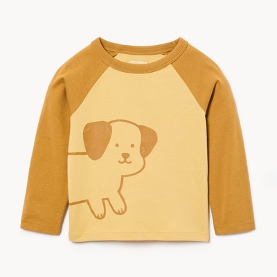 Baby Boys' Raglan T-Shirt - Yellow