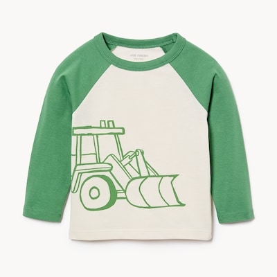 Baby Boys' Raglan T-Shirt - Off White