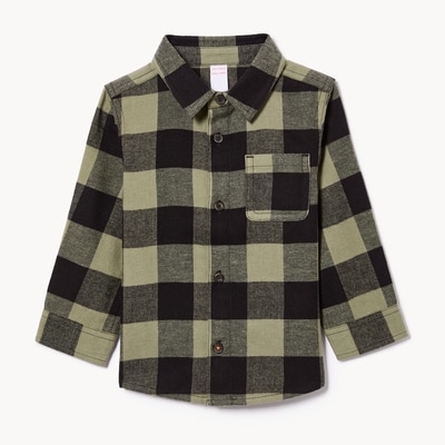 Joe Fresh Baby Boys' Plaid Button-Up Shirt 1 ea, $16.00/1ea