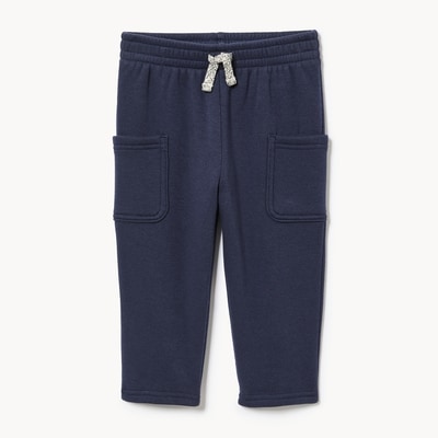 Baby Boys' Fuzzy Fleece Sweatpant - Dark Navy