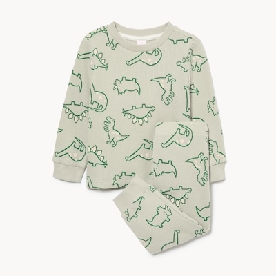 Ensemble en tricot gaufré pour bébés garçons - PASTEL VERT