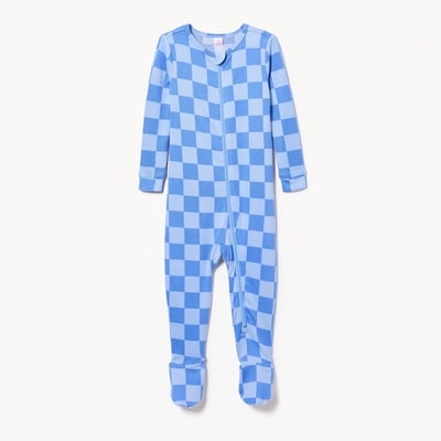 Baby Boys' Double Zip Sleeper - Light Blue