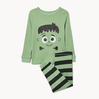 Baby Boys' Halloween Sleep Set - Dusty Green