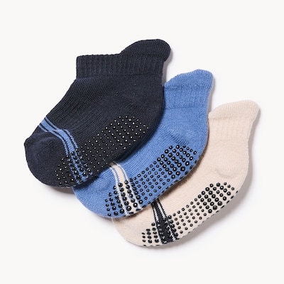 Joe Fresh Ens. 3 paires de chaussettes basses, bébés garçons 1 ea, 6,00 $/1ch