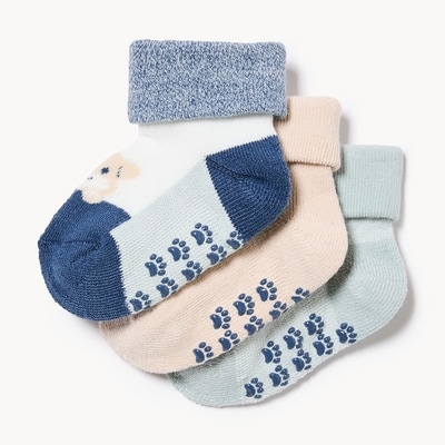 Joe Fresh Ens. 3 paires de chaussettes tube, bébés garçons 1 ea, 6,00 $/1ch