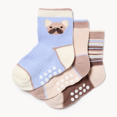 Joe Fresh Ens. 3 paires de chaussettes tube, bébés garçons 1 ea, 6,00 $/1ch