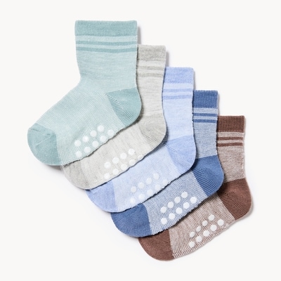 Joe Fresh Ens. 5 paires de chaussettes tube, bébés garçons 1 ea, 8,00 $/1ch