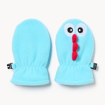 Joe Fresh Mitaines dinosaure en micromolleton, bébés garçons 1 ea, 10,00 $/1ch