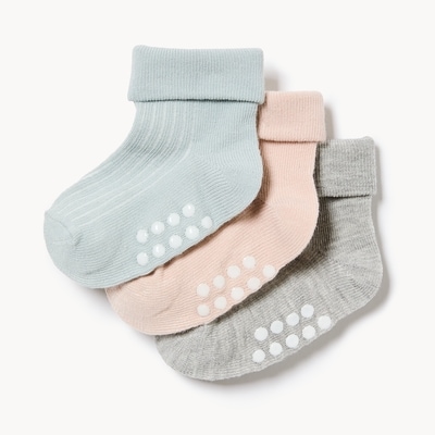 Joe Fresh Ens. 3 paires de chaussettes tube, bébés garçons 1 ea, 6,00 $/1ch
