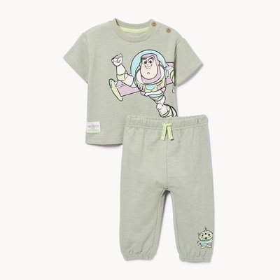 Baby Boys' Pixar Toy Story 2-Piece Set - Light Green