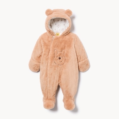 Baby Boys' Disney Winnie-the-Pooh Pram Suit - Light Brown