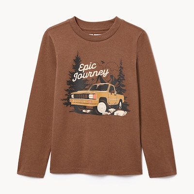 Joe Fresh Kid Graphic Long Sleeve Top 1 ea, $12.00/1ea
