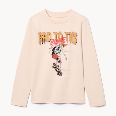 Joe Fresh Haut imprimé à manches longues pour enfants 1 ea, 12,00 $/1ch