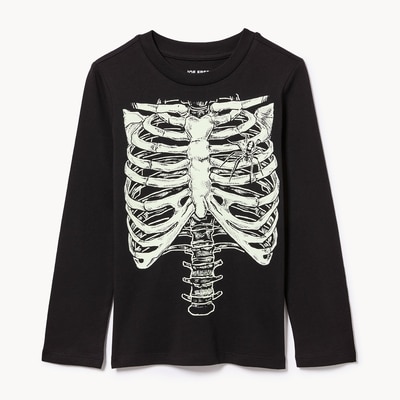 Kid Glow-in-the-Dark Top - JF Black