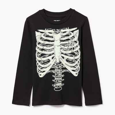 Kid Glow-in-the-Dark Top - JF Black
