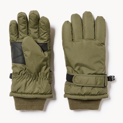 Kid Boys' Snow Gloves - Olive