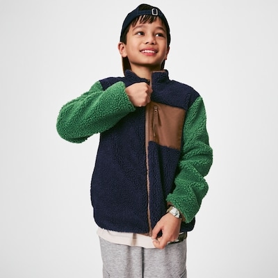 Joe Fresh Kid Boys' Teddy Fleece Jacket 1 ea, $35.00/1ea