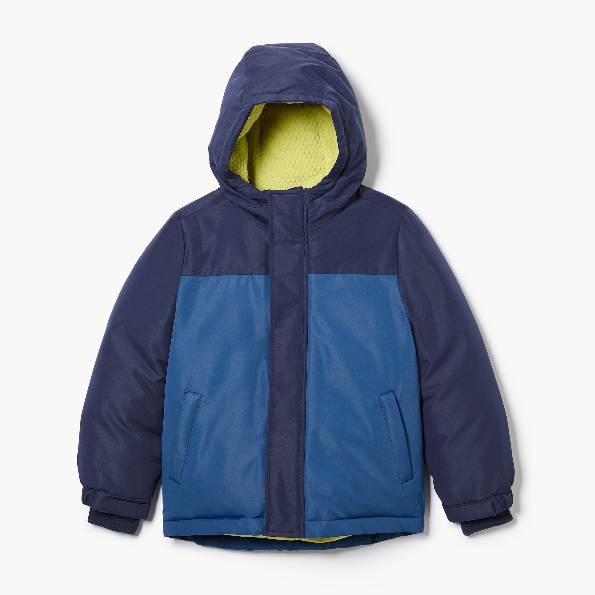 Veste de neige à bandes de couleur pour garçons