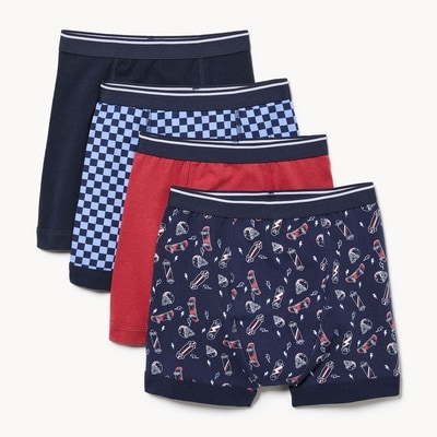 Joe Fresh Ensemble de 4 caleçons boxeurs pour garçons 1 ea, 19,00 $/1ch