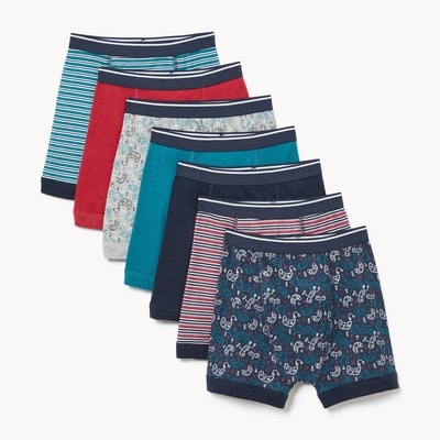 Kid Boys' 7-Pack Boxer Brief - Multi