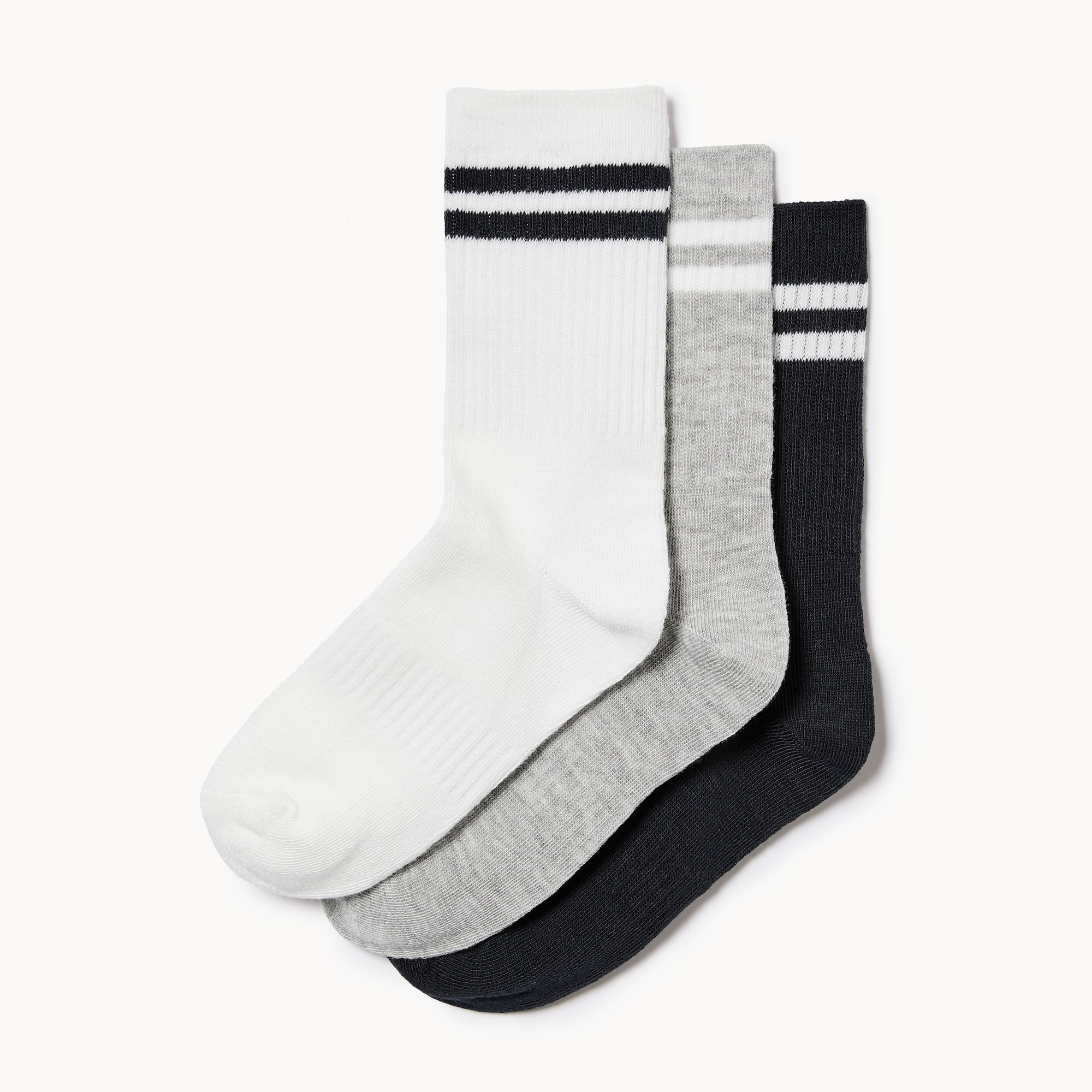 Kid Boys' 3-Pack Crew Socks