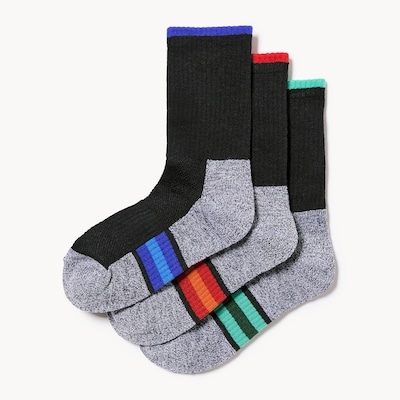Joe Fresh Ens. de 3 paires de chaussettes tube pour garçons 1 ea, 6,00 $/1ch