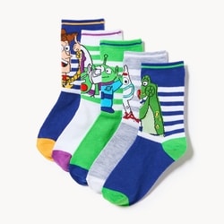 Joe Fresh Kid Boys' Pixar Toy Story 5-Pack Socks 1 ea, $12.00/1ea