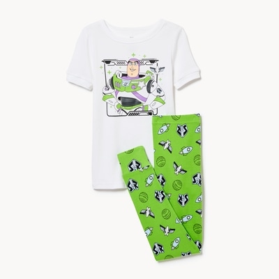 Kid Boys' Pixar Toy Story Buzz Lightyear Sleep Set - Green