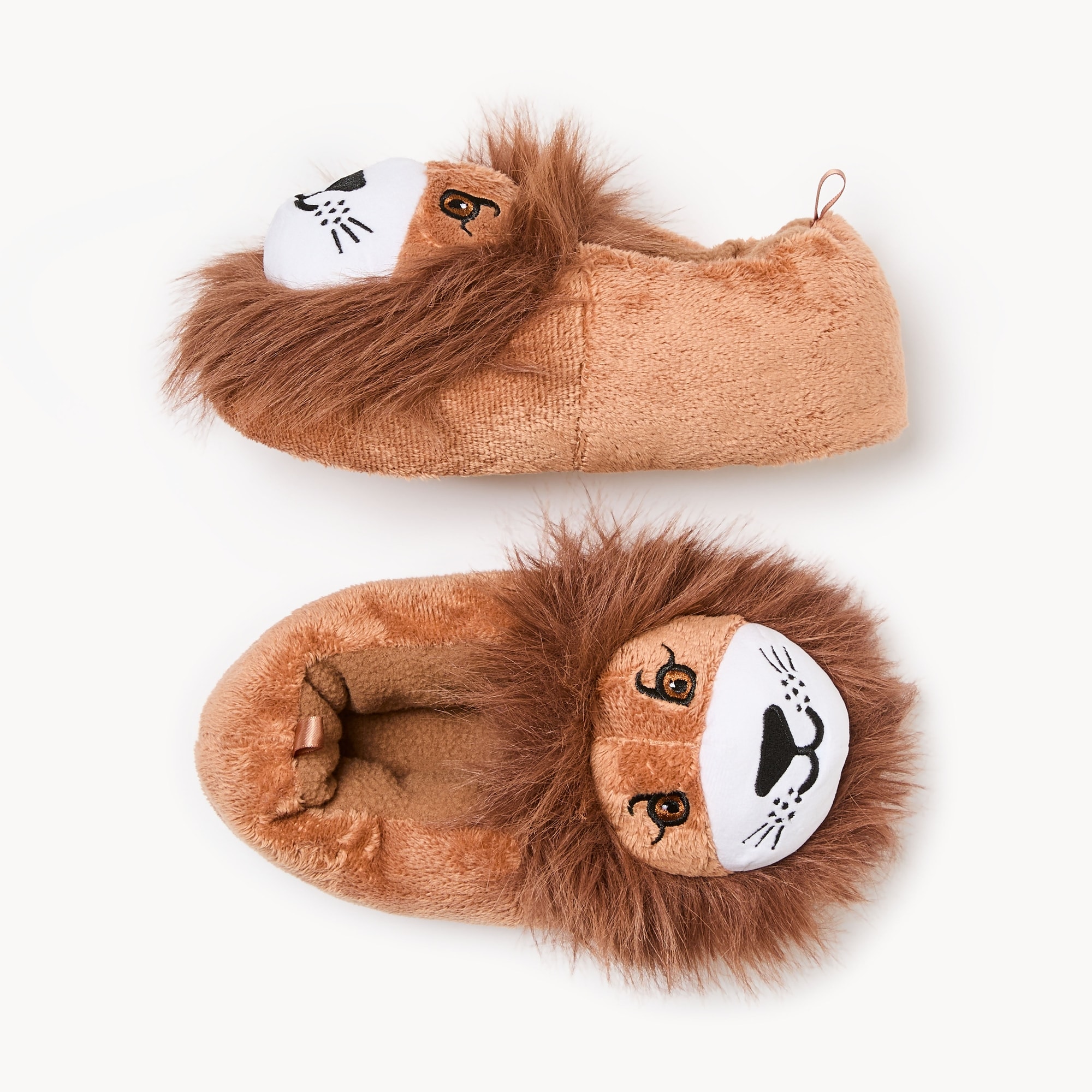Pantoufles à motif de lion pour garçons