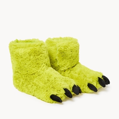Kid Boys' Claw Slippers - Green