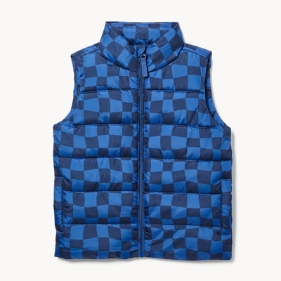 Kid Puffer Vest - Blue