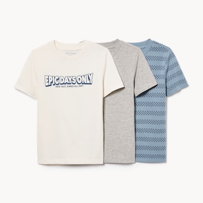 Kid 3-Pack T-Shirt - Off White