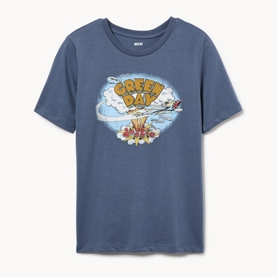 Kid Boys' Green Day T-Shirt - Indigo